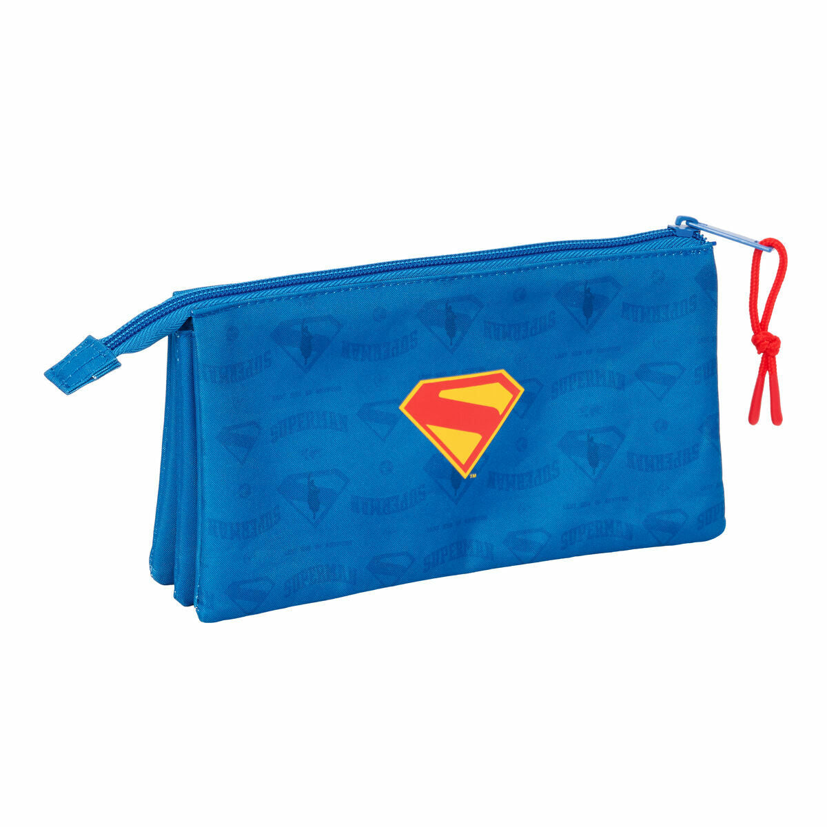 Bag Superman Blå 22 x 12 x 3 cm-Kontor och Kontorsmaterial, Skol- och utbildningsmaterial-Superman-peaceofhome.se