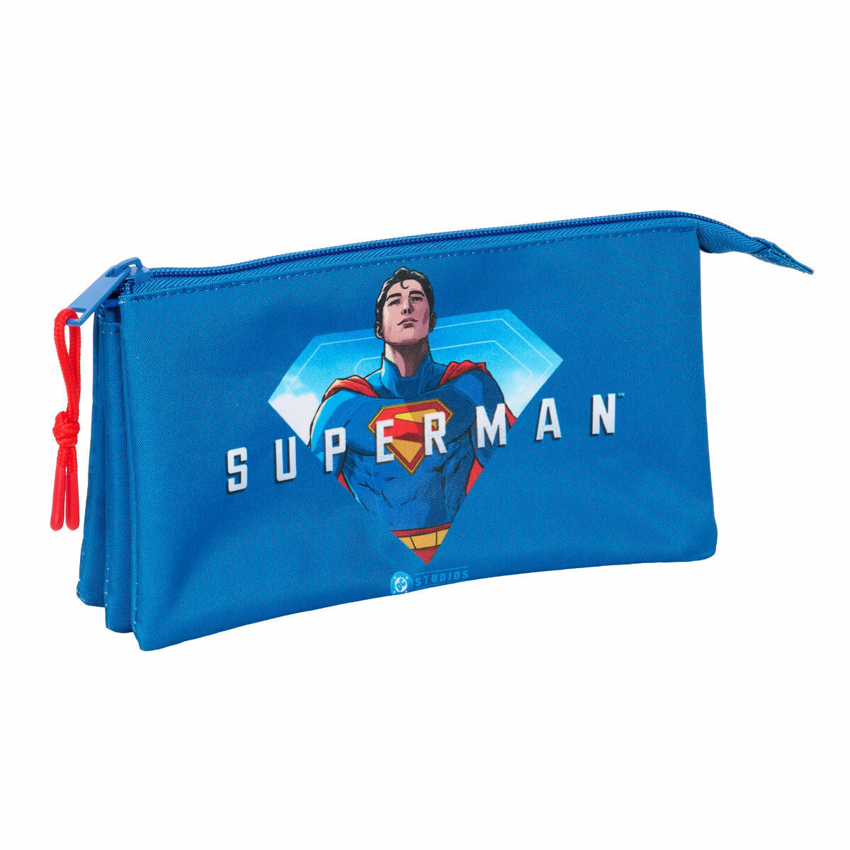 Bag Superman Blå 22 x 12 x 3 cm-Kontor och Kontorsmaterial, Skol- och utbildningsmaterial-Superman-peaceofhome.se