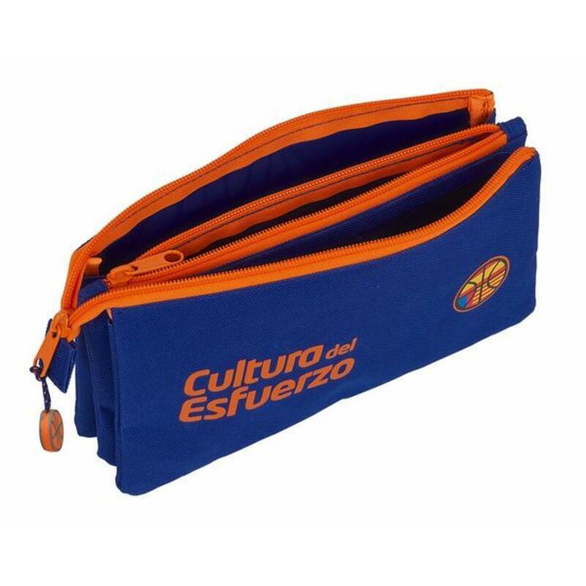 Bag Valencia Basket M744 Blå Orange (22 x 12 x 3 cm)-Kontor och Kontorsmaterial, Skol- och utbildningsmaterial-Valencia Basket-peaceofhome.se