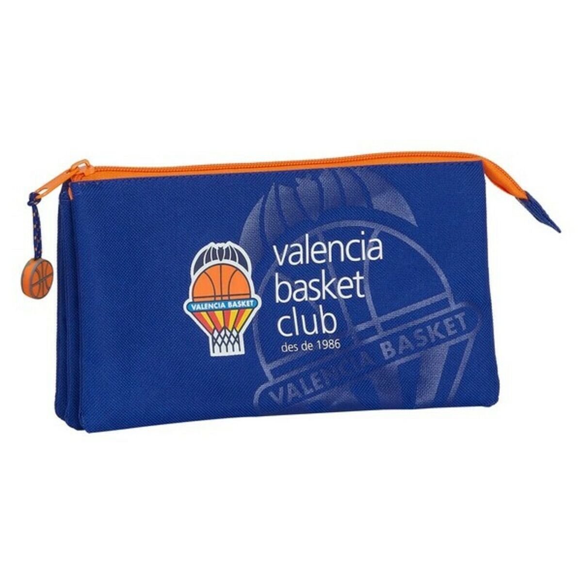 Bag Valencia Basket M744 Blå Orange (22 x 12 x 3 cm)-Kontor och Kontorsmaterial, Skol- och utbildningsmaterial-Valencia Basket-peaceofhome.se