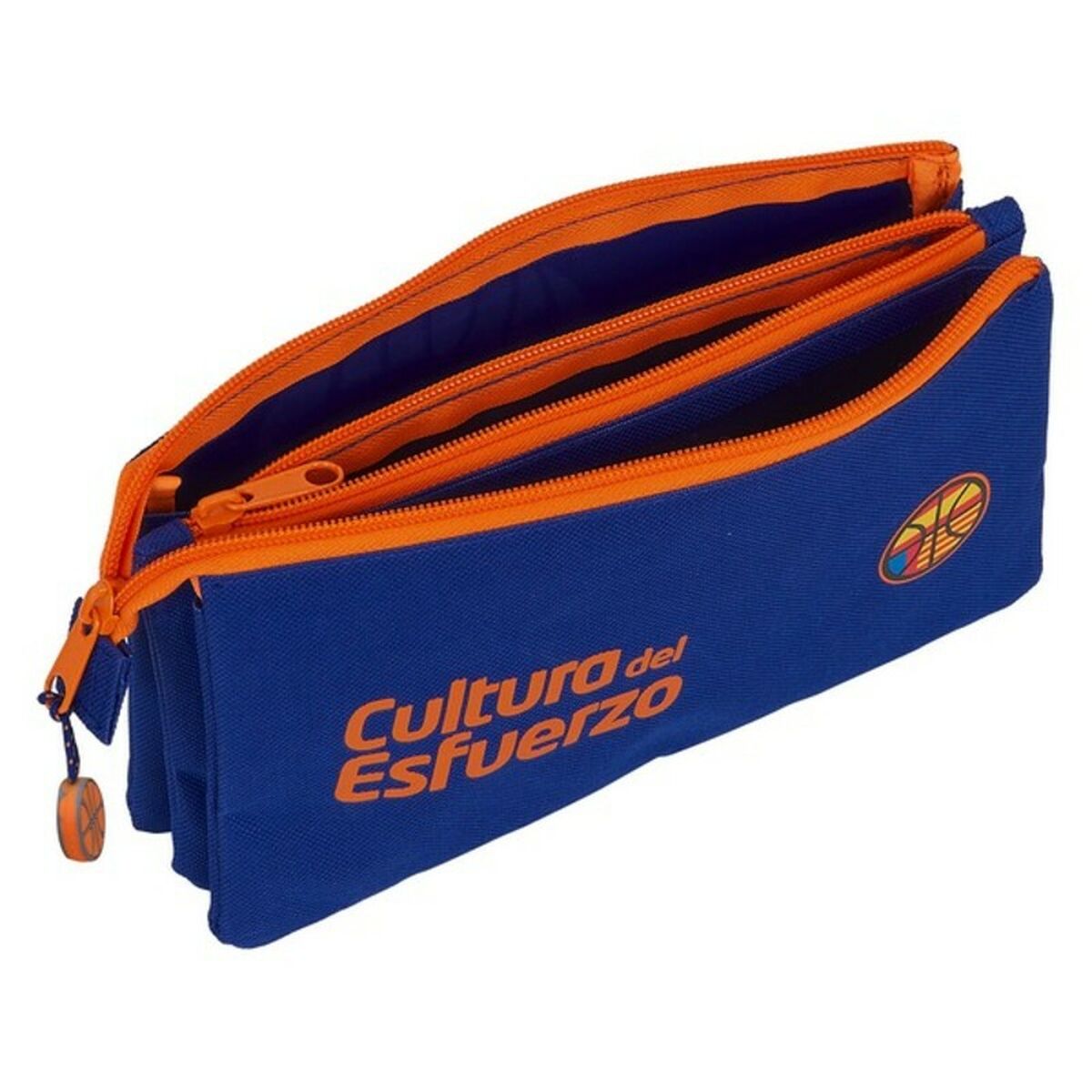 Bag Valencia Basket M744 Blå Orange (22 x 12 x 3 cm)-Kontor och Kontorsmaterial, Skol- och utbildningsmaterial-Valencia Basket-peaceofhome.se