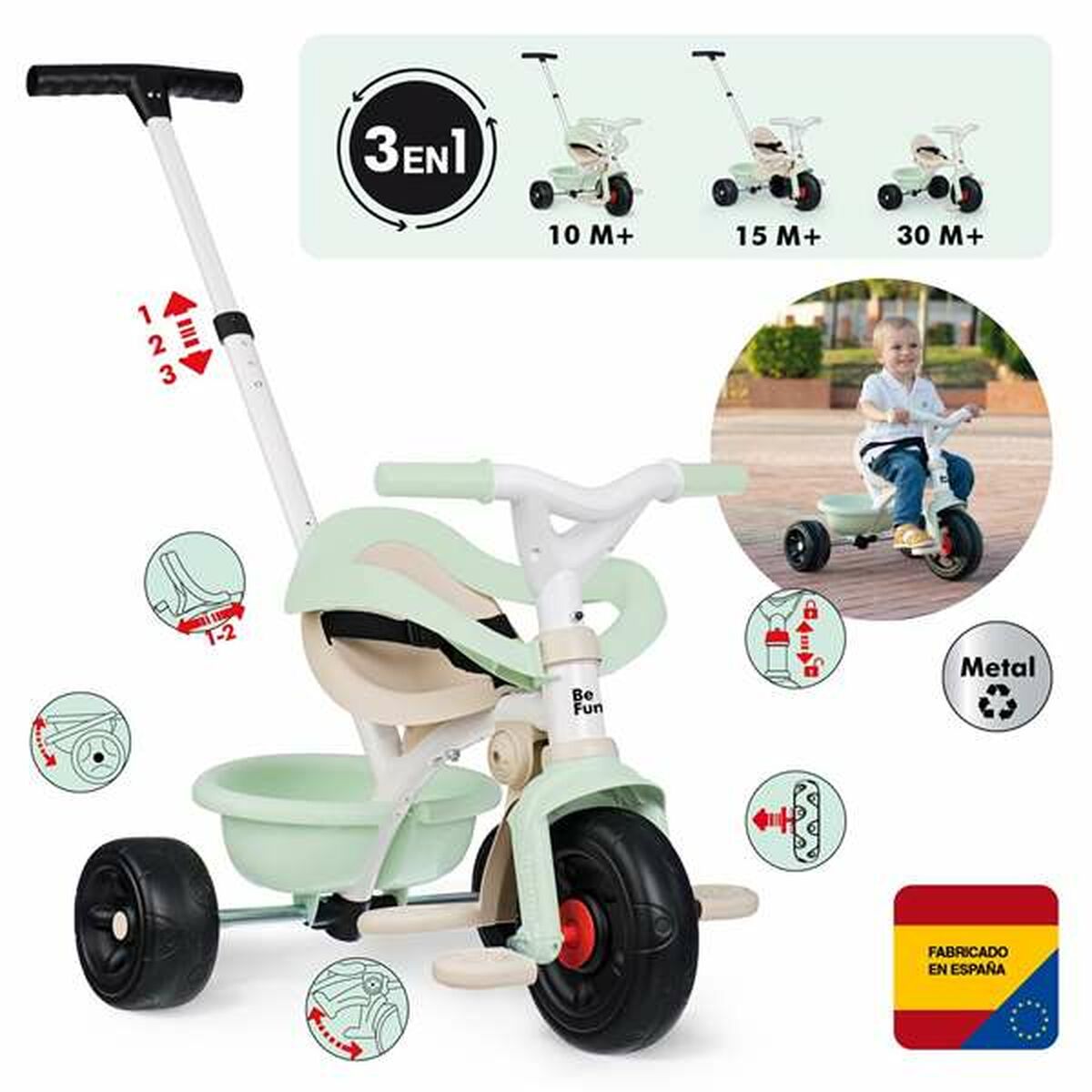 Balansbord Smoby Metallic-Leksaker och spel, Sport och utomhus-Smoby-peaceofhome.se