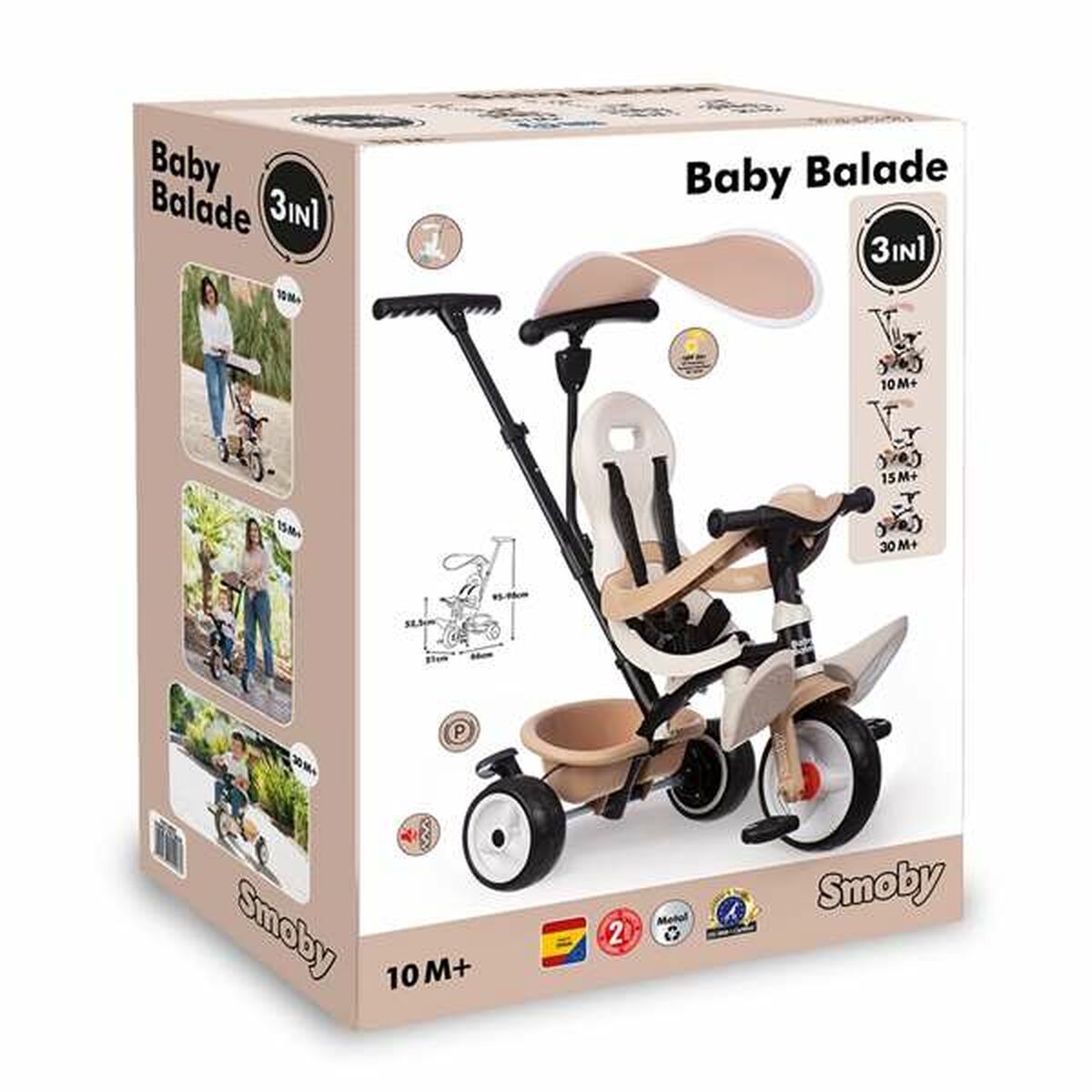 Balansbord Smoby Metallic-Leksaker och spel, Sport och utomhus-Smoby-peaceofhome.se
