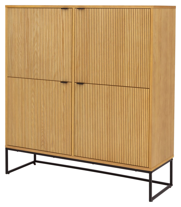 Bali Highboard 4 dörrar-Förvaringsmöbler-Tenzo-peaceofhome.se