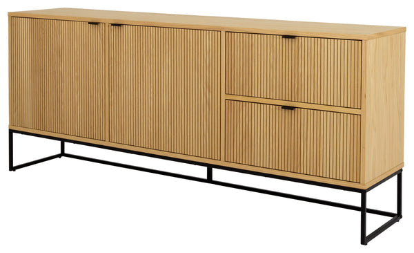 Bali Sideboard 2 dörrar, 2 lådor-Förvaringsmöbler-Tenzo-peaceofhome.se