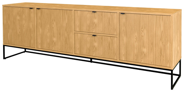 Bali Sideboard 3 dörrar, 2 lådor-Förvaringsmöbler-Tenzo-peaceofhome.se