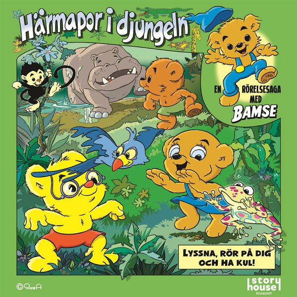 Bamse Härmapor i djungeln – E-bok – Laddas ner-Digitala böcker-Axiell-peaceofhome.se