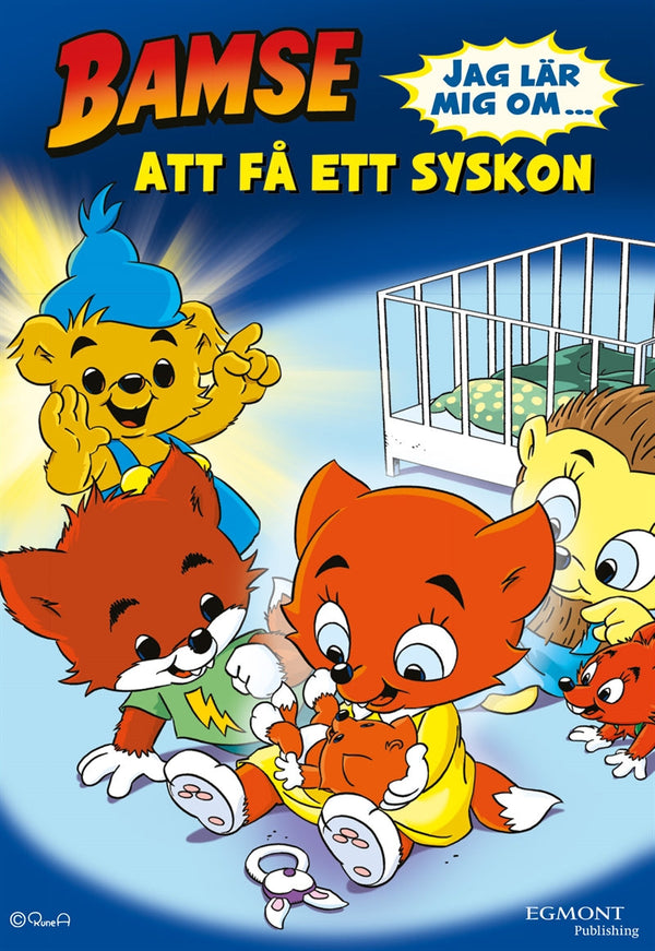 Bamse - Jag lär mig om att få ett syskon – Ljudbok – Laddas ner-Digitala böcker-Axiell-peaceofhome.se