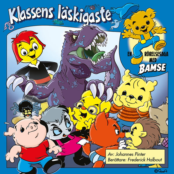 Bamse - Klassens läskigaste – Ljudbok – Laddas ner-Digitala böcker-Axiell-peaceofhome.se