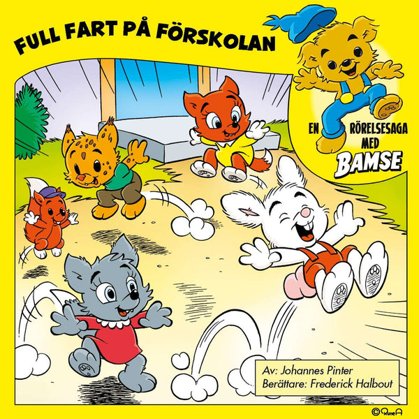 Bamse - full fart på förskolan – Ljudbok – Laddas ner-Digitala böcker-Axiell-peaceofhome.se