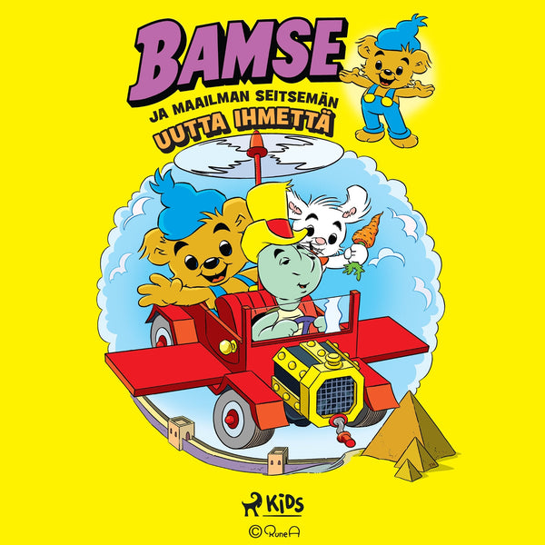 Bamse ja maailman seitsemän uutta ihmettä – Ljudbok – Laddas ner-Digitala böcker-Axiell-peaceofhome.se