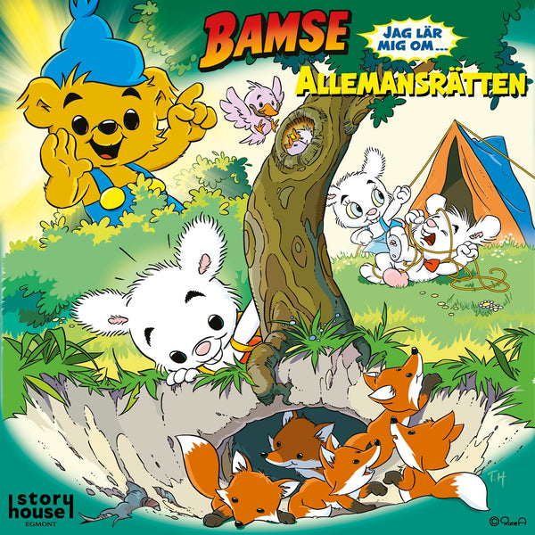 Bamse - jag lär mig om allemansrätten – Ljudbok – Laddas ner-Digitala böcker-Axiell-peaceofhome.se