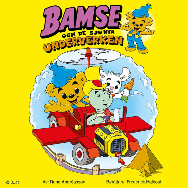 Bamse och de sju nya underverken – Ljudbok – Laddas ner-Digitala böcker-Axiell-peaceofhome.se