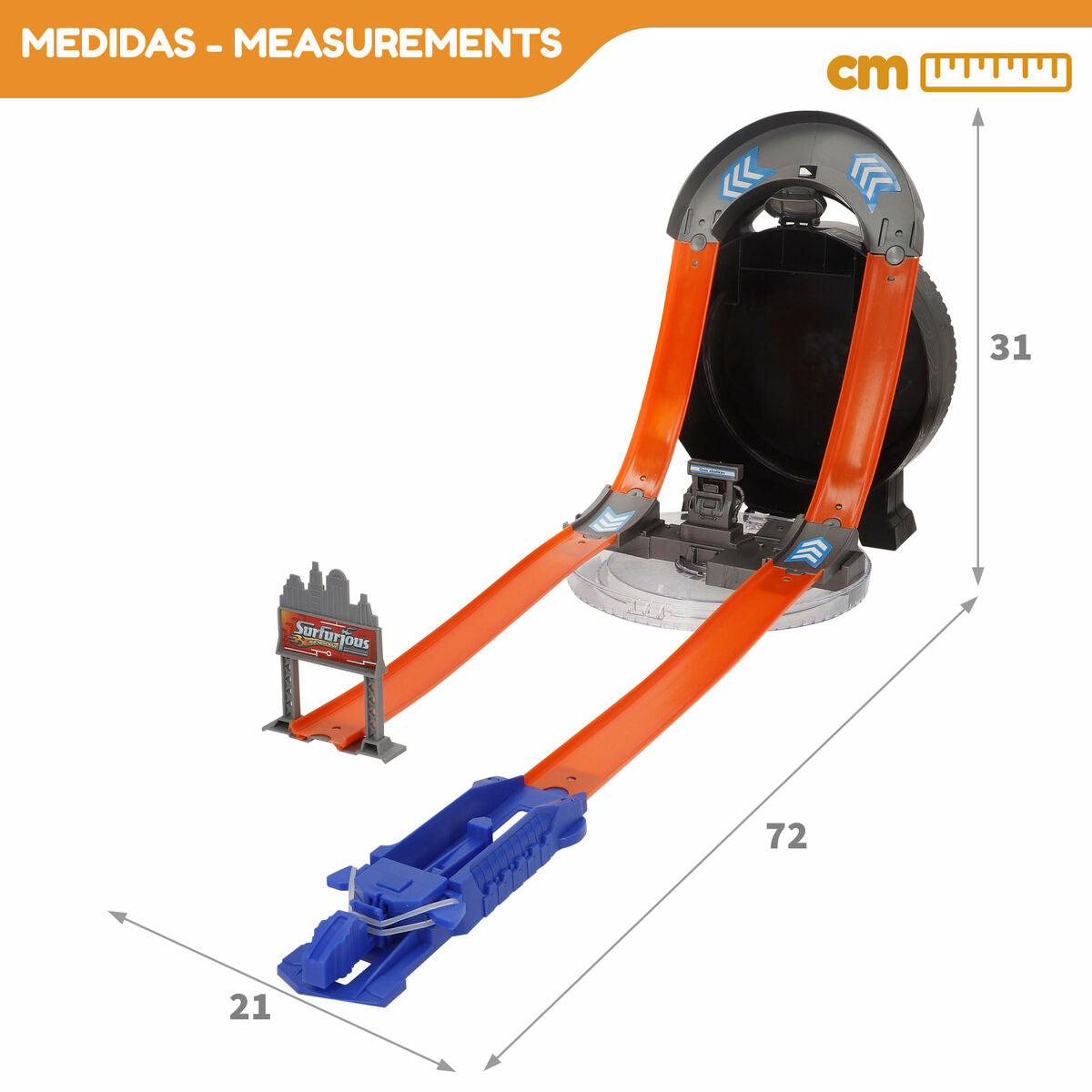 Bana Kastare Speed & Go-Leksaker och spel, Dockor och actionfigurer-Speed & Go-peaceofhome.se