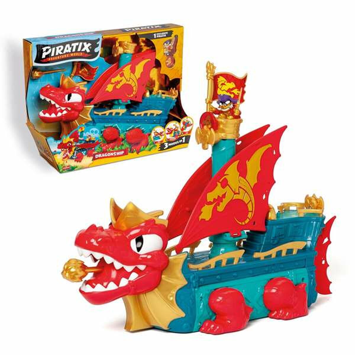 Barco Piratix-Leksaker och spel, Dockor och actionfigurer-Piratix-peaceofhome.se