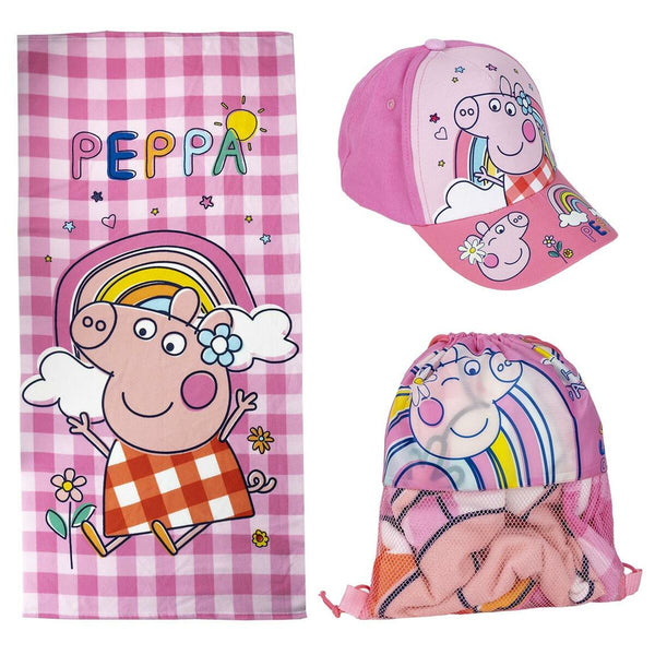 Barnens sommarset Peppa Pig Rosa 3 Delar-Hem och matlagning, Bad-Peppa Pig-peaceofhome.se