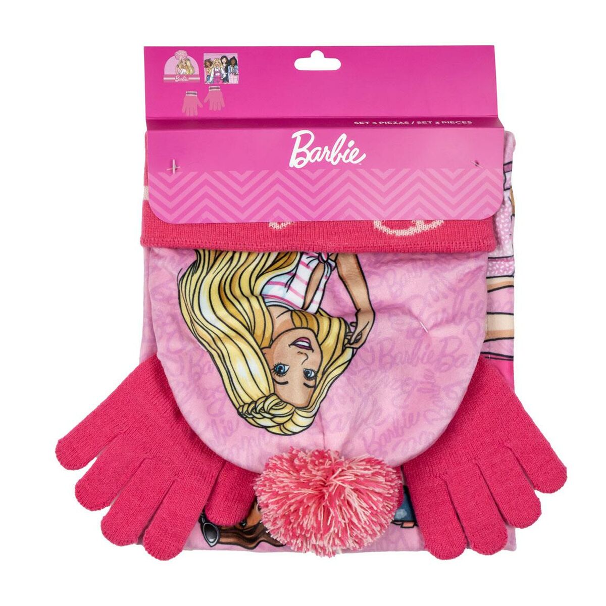 Barnmössa Barbie Rosa (One size)-Kläder, Pojkar-Barbie-peaceofhome.se