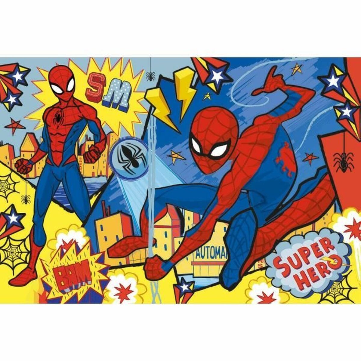 Barnpussel Clementoni Marvel Spiderman 24216 Maxi 24 Delar-Leksaker och spel, Pussel och hjärngrupper-Clementoni-peaceofhome.se