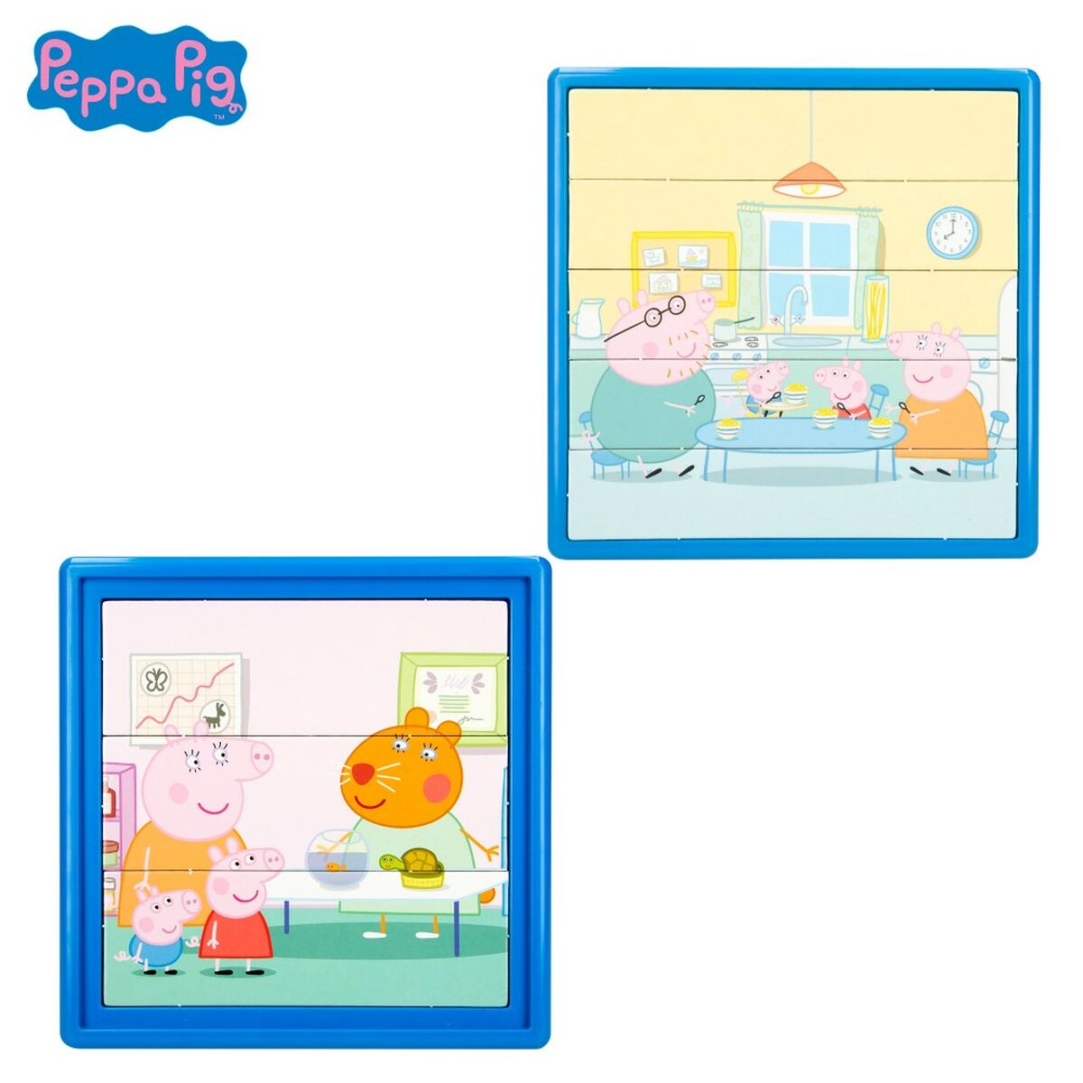 Barnpussel Peppa Pig 25 Delar 19 x 4 x 19 cm (6 antal)-Leksaker och spel, Dockor och tillbehör-Peppa Pig-peaceofhome.se
