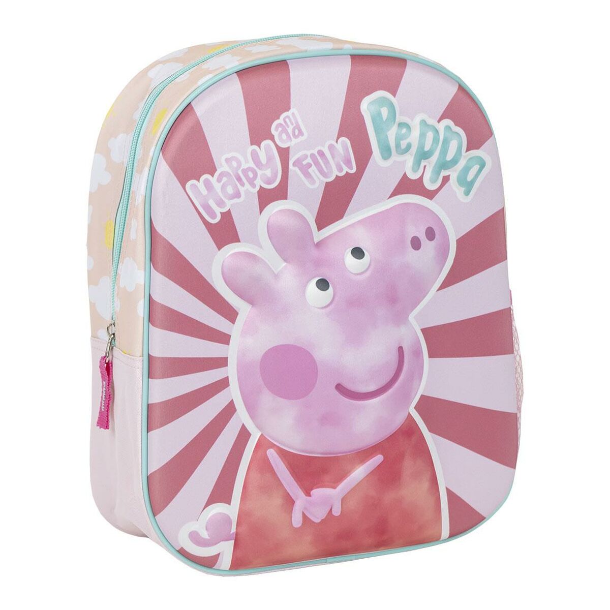 Barnryggsäck Peppa Pig Rosa 25,0 x 31,0 x 10,0 cm-Kontor och Kontorsmaterial, Skol- och utbildningsmaterial-Peppa Pig-peaceofhome.se