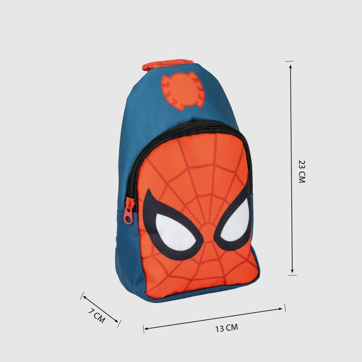 Barnryggsäck Spider-Man Handväska Blå Röd 13 x 23 x 7 cm-Kontor och Kontorsmaterial, Skol- och utbildningsmaterial-Spider-Man-peaceofhome.se