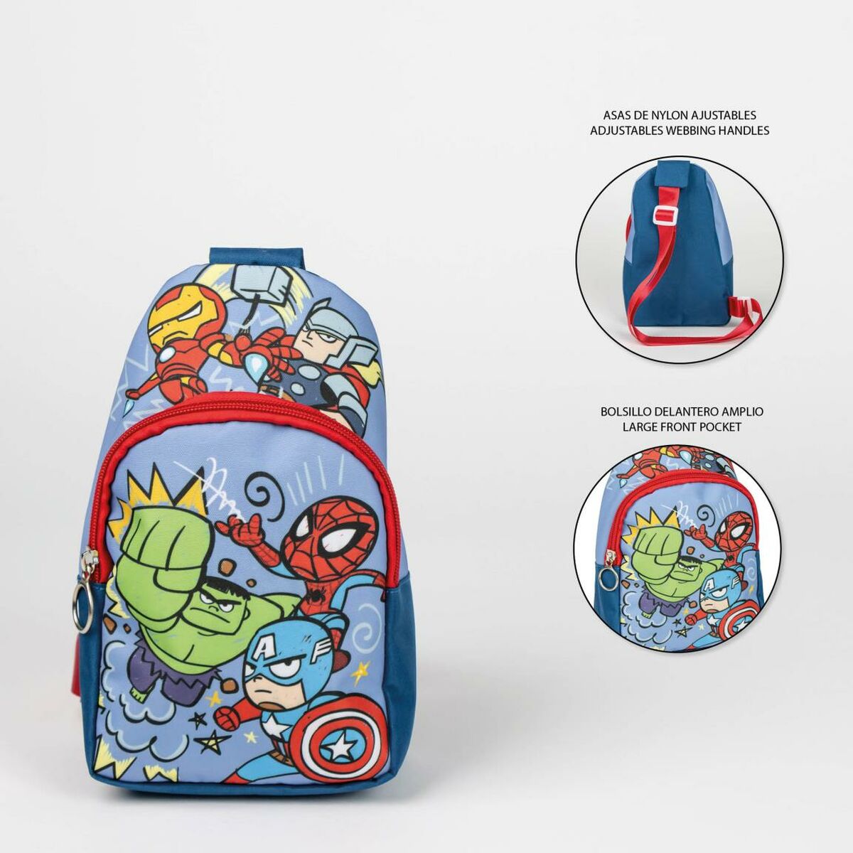 Barnryggsäck The Avengers Handväska-Kontor och Kontorsmaterial, Skol- och utbildningsmaterial-The Avengers-peaceofhome.se
