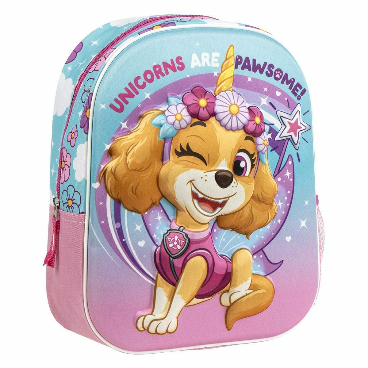 Barnryggsäck The Paw Patrol Rosa 25 x 31 x 10 cm-Kontor och Kontorsmaterial, Skol- och utbildningsmaterial-The Paw Patrol-peaceofhome.se