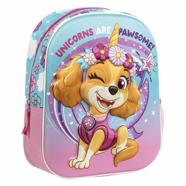 Barnryggsäck The Paw Patrol Rosa 25 x 31 x 10 cm-Kontor och Kontorsmaterial, Skol- och utbildningsmaterial-The Paw Patrol-peaceofhome.se