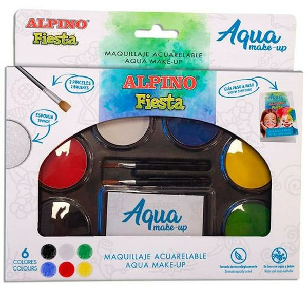 Barnsmink Alpino Fiesta Aqua Akvarell-Leksaker och spel, Fancy klänning och accessoarer-Alpino-peaceofhome.se