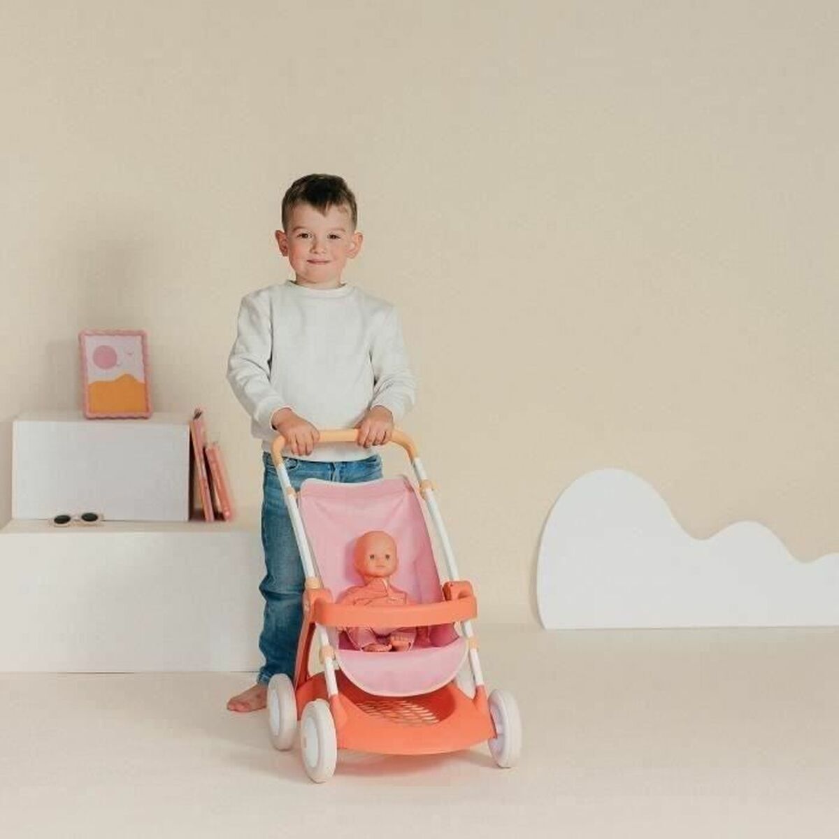 Barnstol för dockor Smoby-Leksaker och spel, Dockor och tillbehör-Smoby-peaceofhome.se