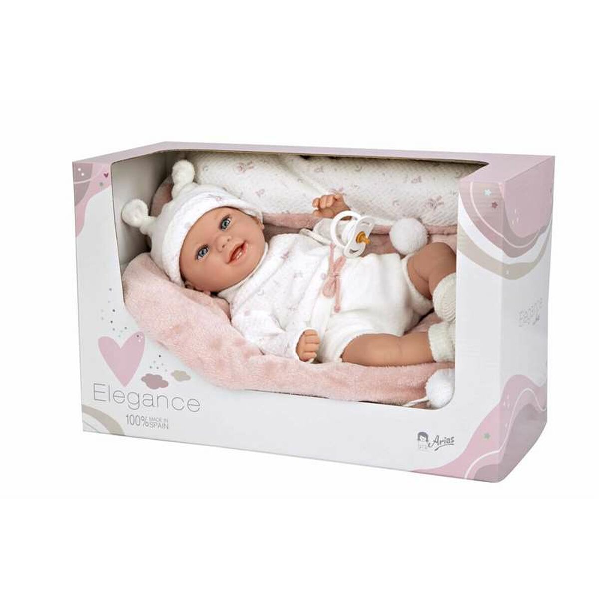 Bebisdocka Arias Elegance 35 cm-Leksaker och spel, Dockor och tillbehör-Arias-peaceofhome.se