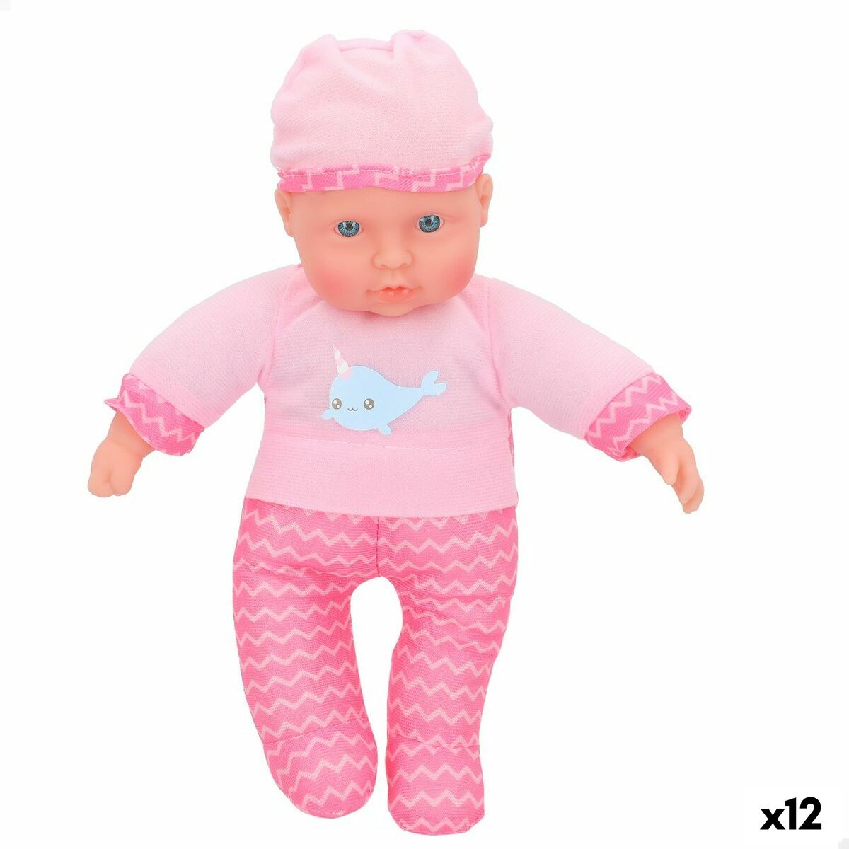 Bebisdocka Colorbaby 26 cm 22,2 x 25 x 7 cm 12 antal-Leksaker och spel, Dockor och tillbehör-Colorbaby-peaceofhome.se