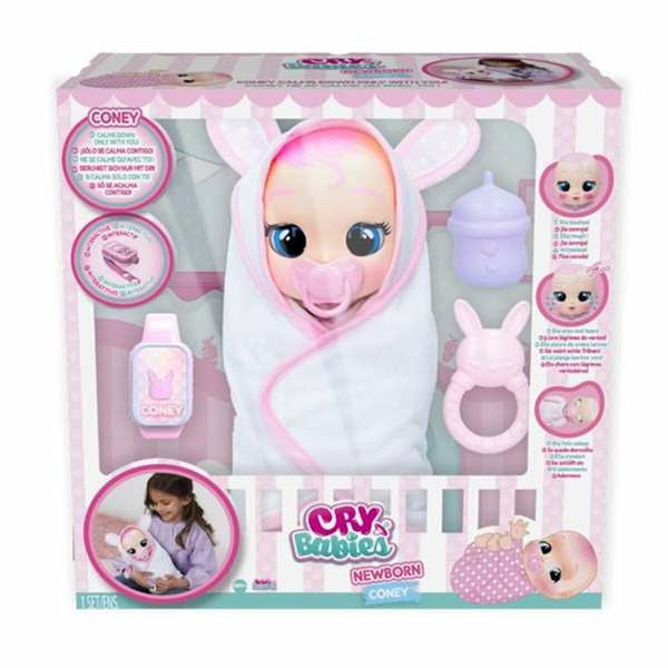 Bebisdocka IMC Toys Cry Babies Coney 30 cm-Leksaker och spel, Dockor och tillbehör-IMC Toys-peaceofhome.se