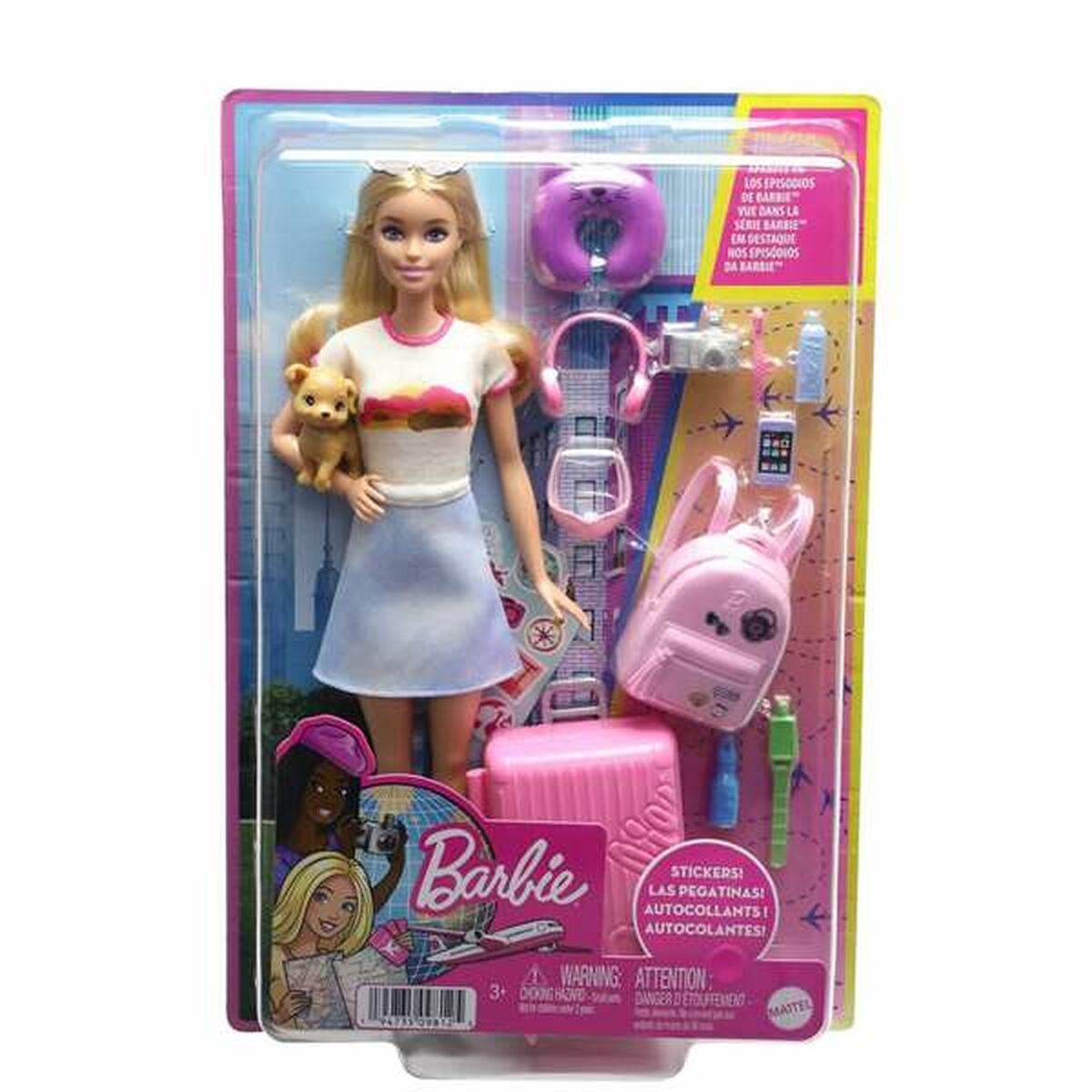 Bebisdocka Mattel Barbie Malibú 2.0-Leksaker och spel, Dockor och tillbehör-Mattel-peaceofhome.se