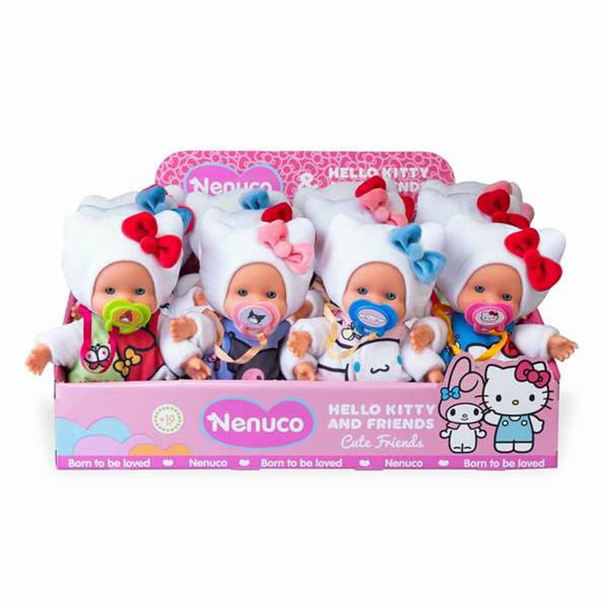 Bebisdocka Nenuco Hello Kitty 15 cm-Leksaker och spel, Dockor och tillbehör-Nenuco-peaceofhome.se