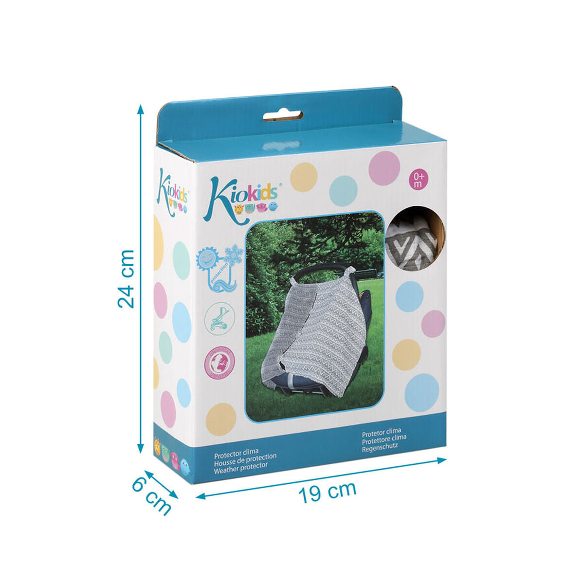 Bebisfilt Grå-Bebis, Barnvagnar, sulky och tillbehör-BigBuy Kids-peaceofhome.se