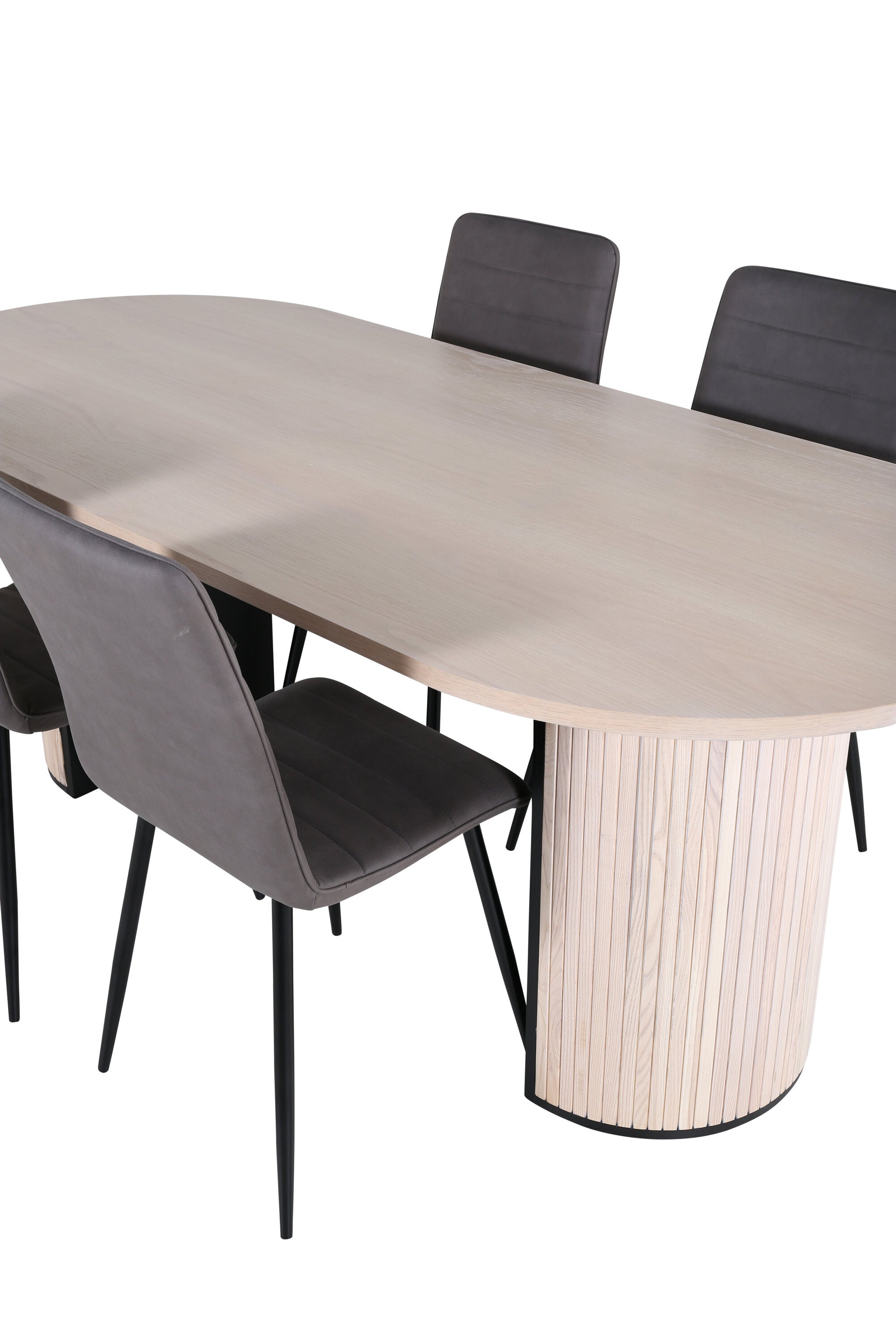 Bianca Oval Matgrupp-GR Dining Set-Venture Home-peaceofhome.se