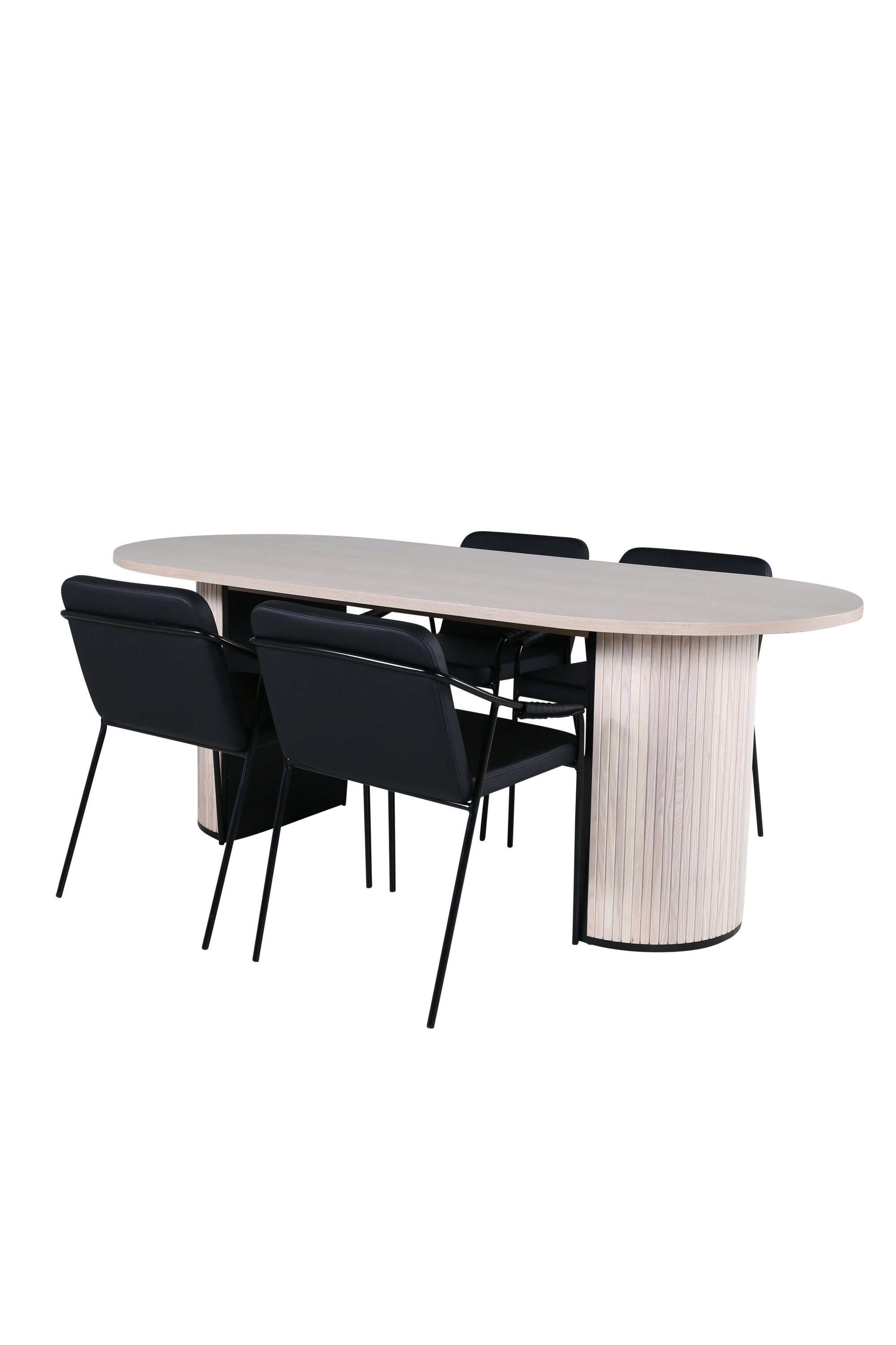 Bianca Oval Matgrupp-GR Dining Set-Venture Home-peaceofhome.se