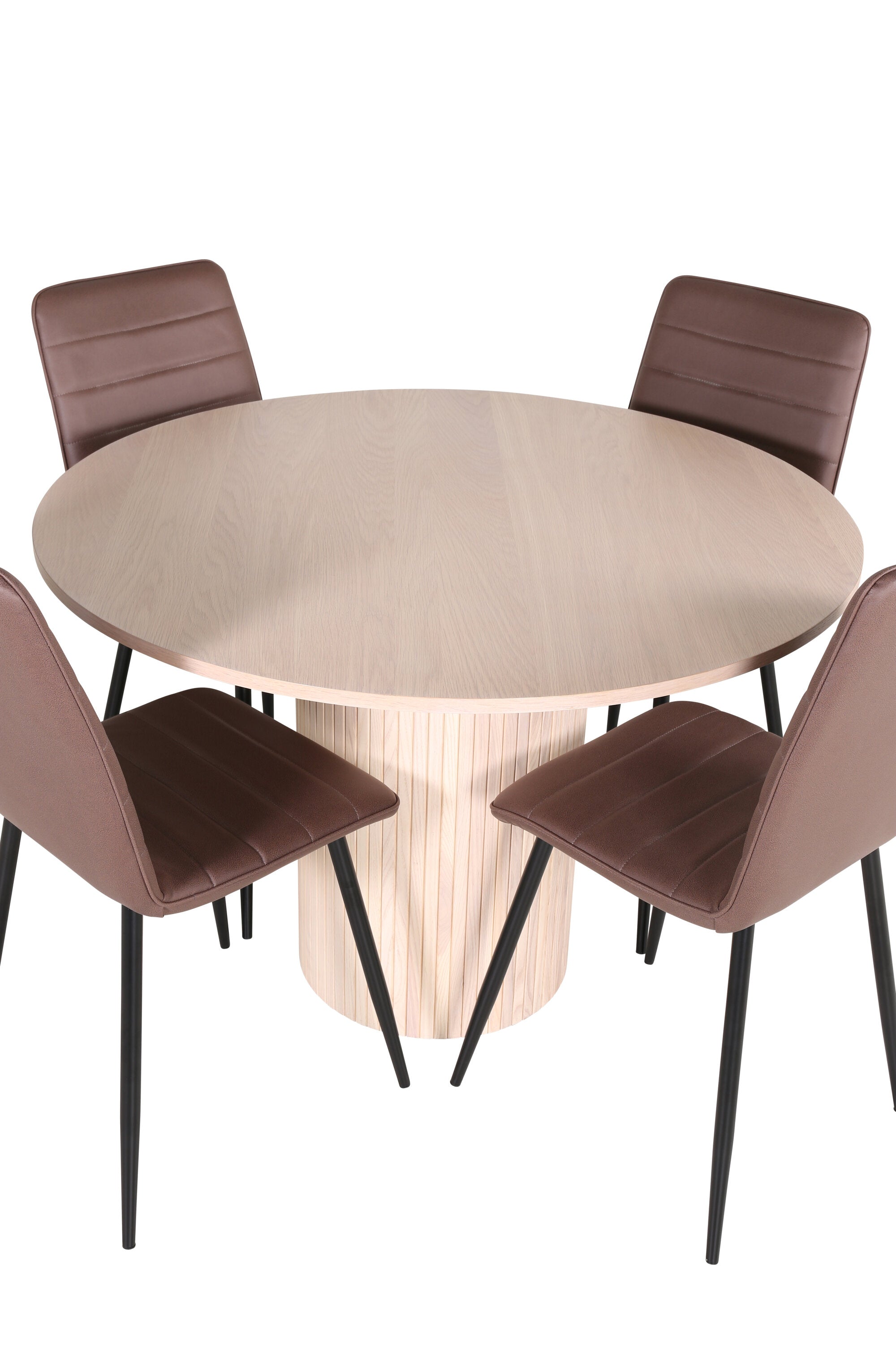 Bianca Rund Matgrupp-GR Dining Set-Venture Home-peaceofhome.se