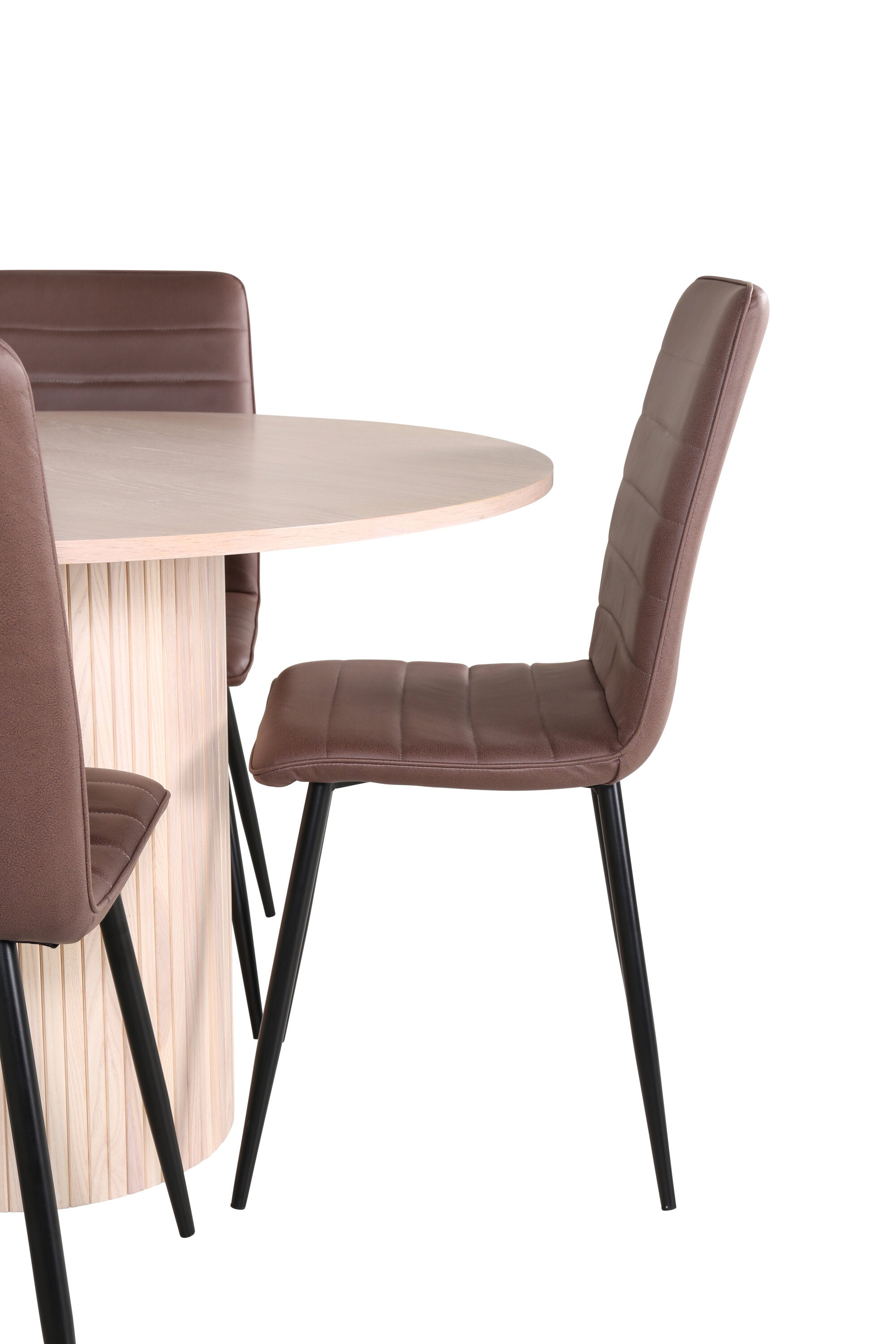 Bianca Rund Matgrupp-GR Dining Set-Venture Home-peaceofhome.se