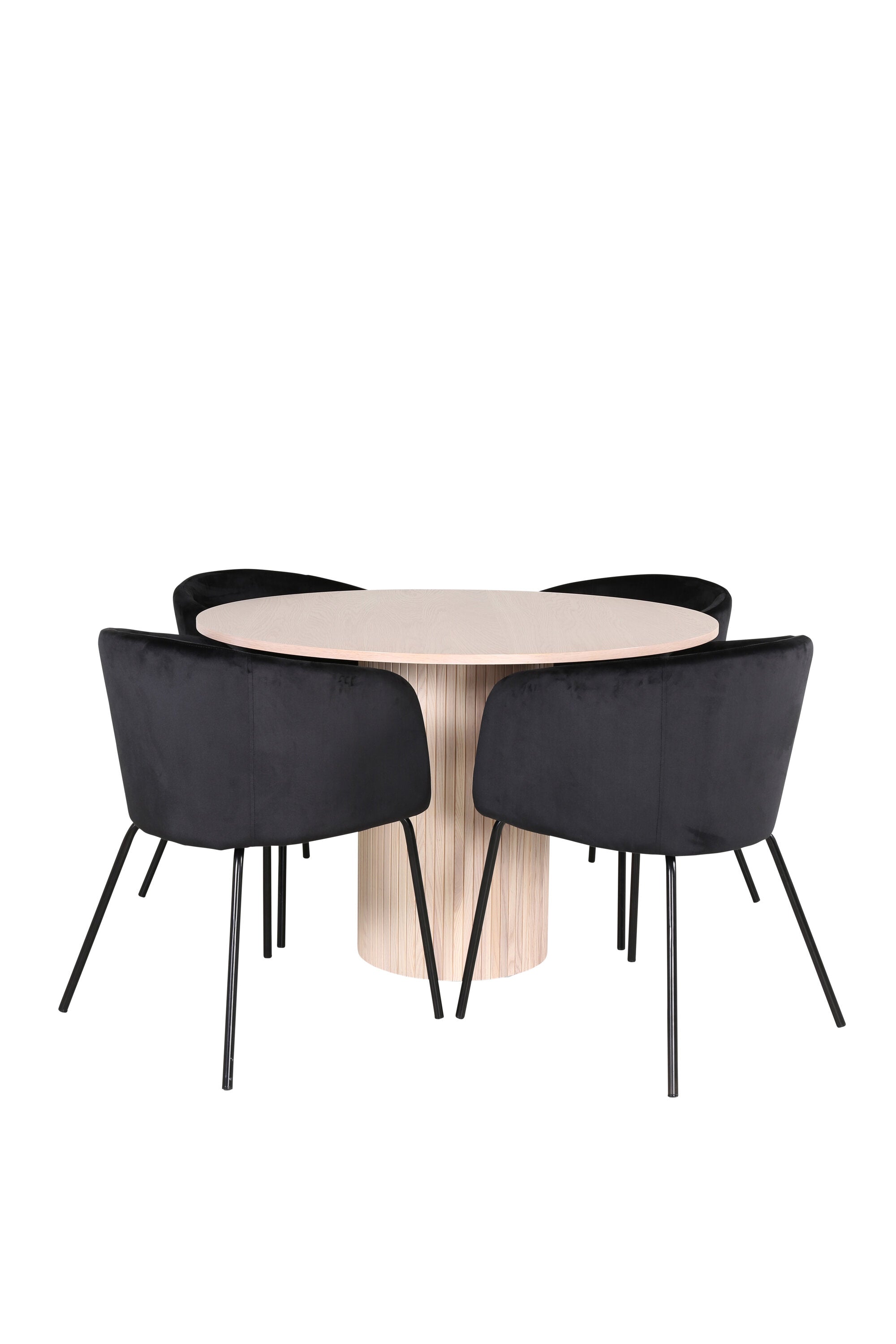 Bianca Rund Matgrupp-GR Dining Set-Venture Home-peaceofhome.se