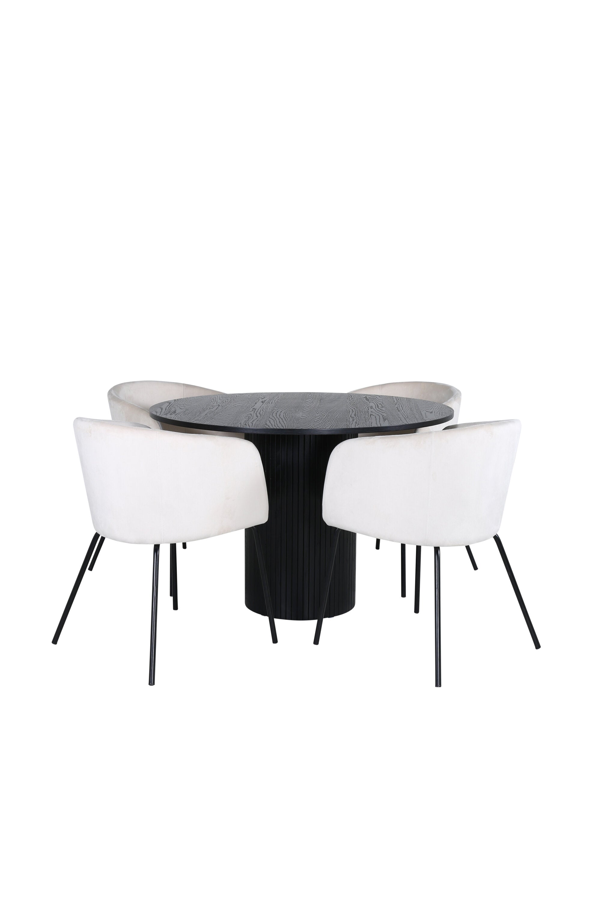 Bianca Rund Matgrupp-GR Dining Set-Venture Home-peaceofhome.se