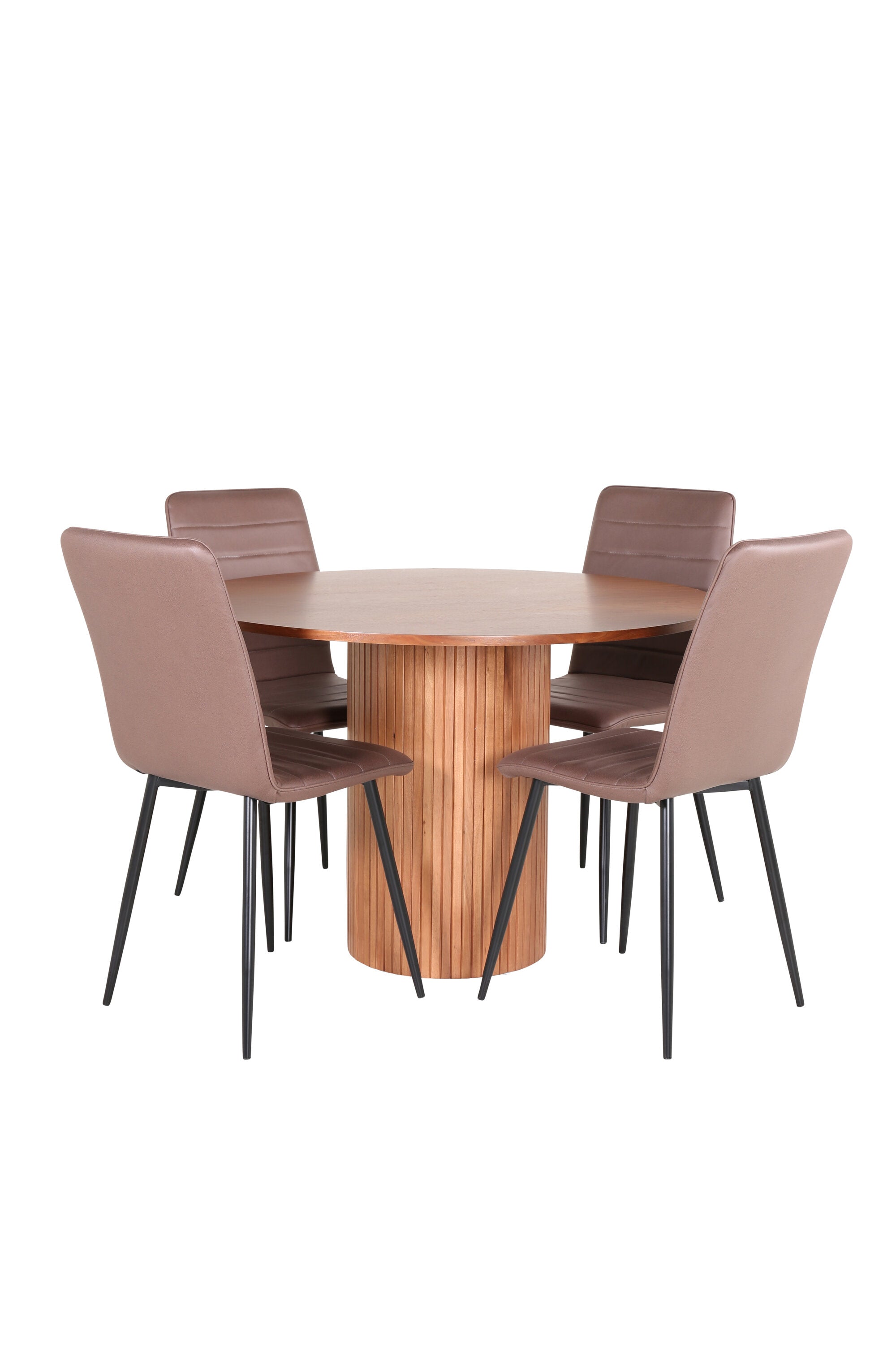 Bianca Rund Matgrupp-GR Dining Set-Venture Home-peaceofhome.se