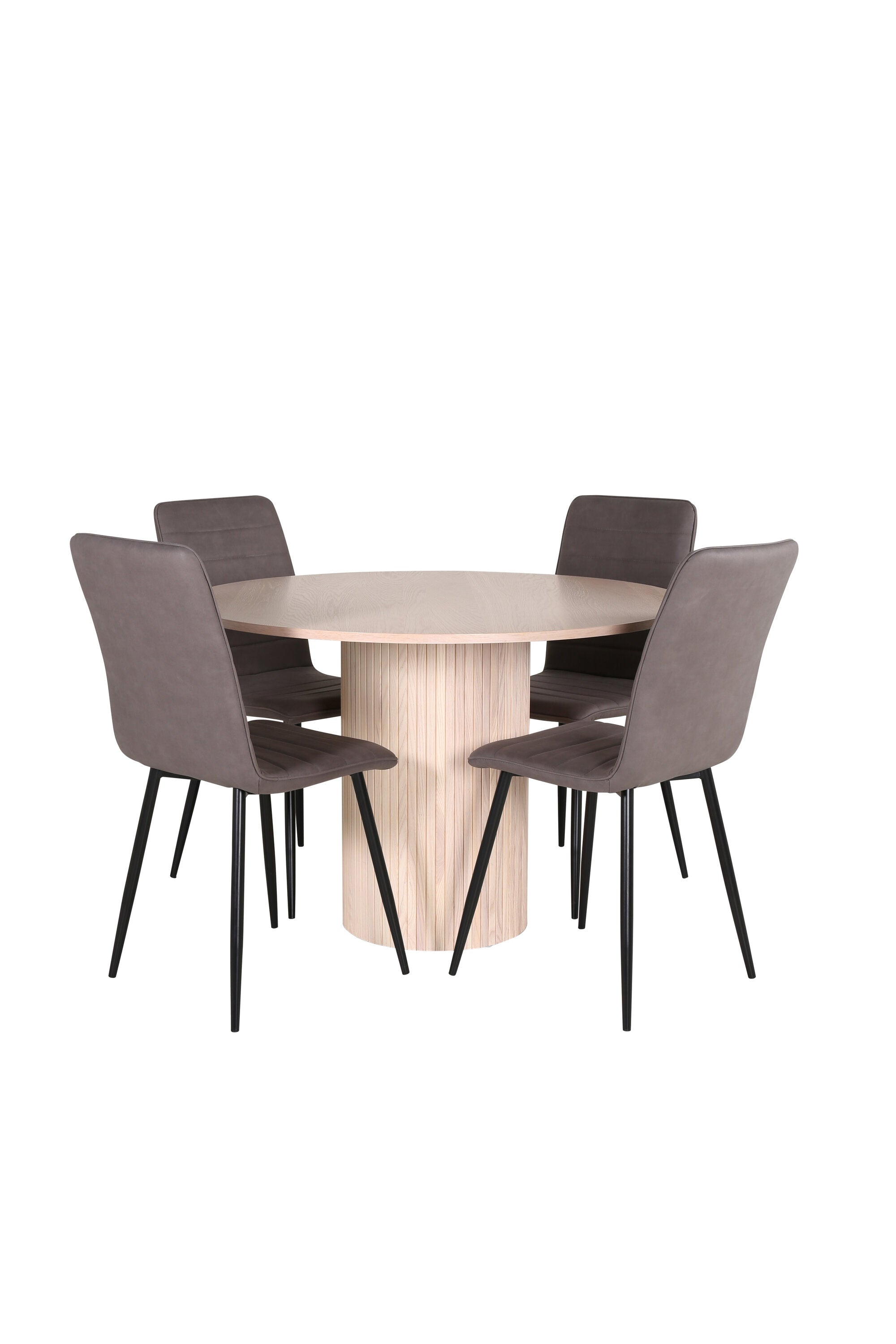 Bianca Rund Matgrupp-GR Dining Set-Venture Home-peaceofhome.se