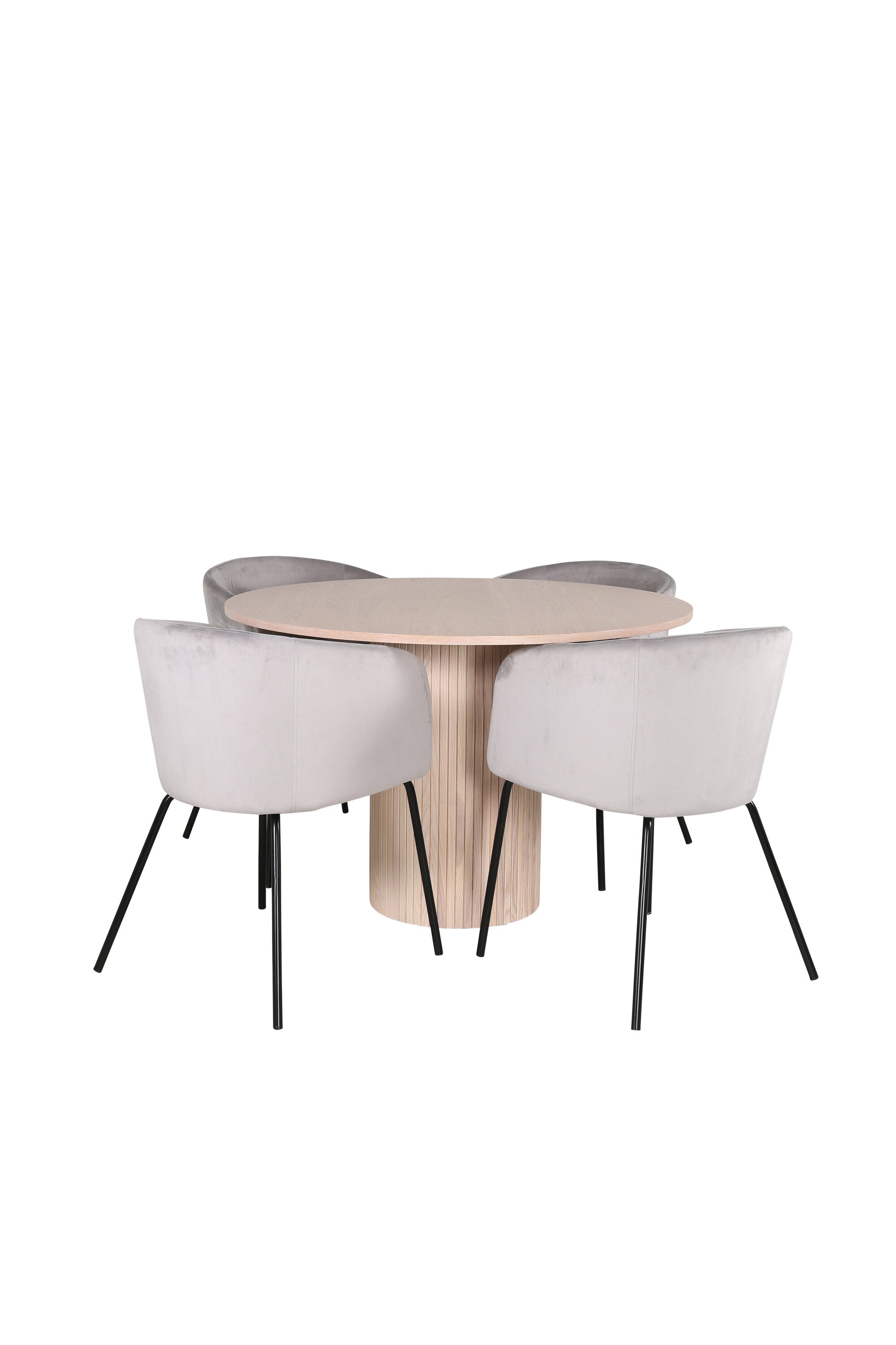 Bianca Rund Matgrupp-GR Dining Set-Venture Home-peaceofhome.se