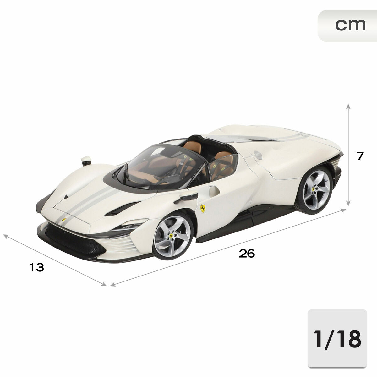 Bil Bburago Ferrari Daytona SP 1:18-Leksaker och spel, Fordon-Bburago-peaceofhome.se