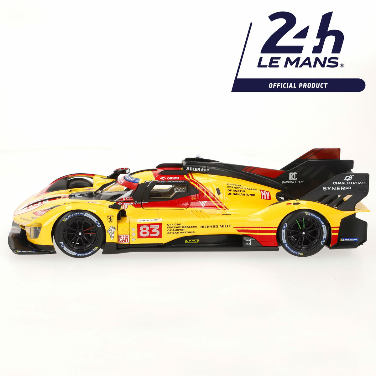 Bil Ferrari 28 x 7 x 12 cm (4 antal)-Leksaker och spel, Fordon-Ferrari-peaceofhome.se