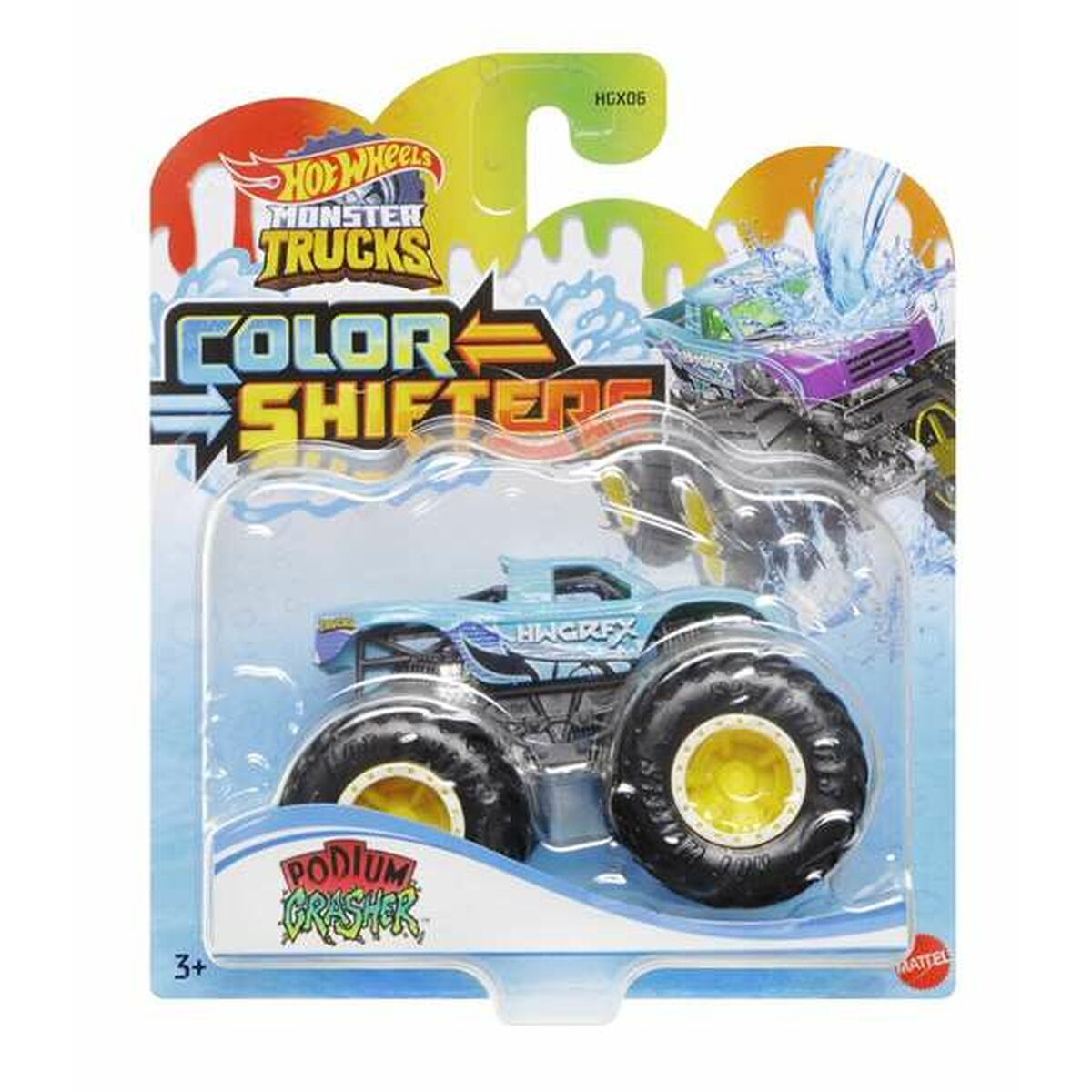 Bil Hot Wheels Monster Trucks-Leksaker och spel, Fordon-Hot Wheels-peaceofhome.se