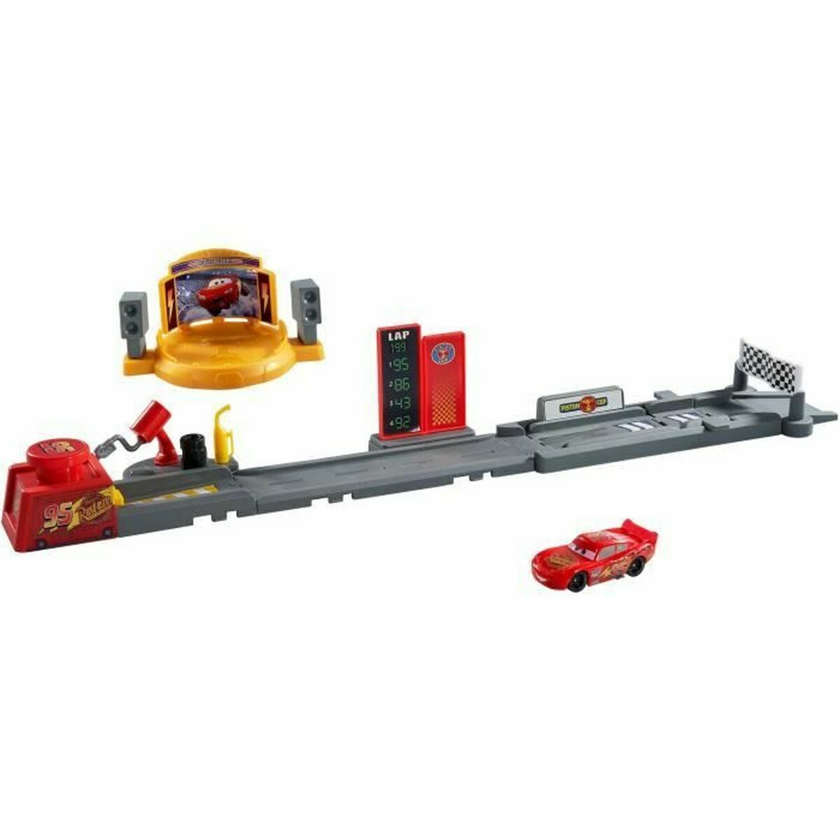 Bil Mattel Multicolour (2 Delar)-Leksaker och spel, Kreativa aktiviteter-Mattel-peaceofhome.se