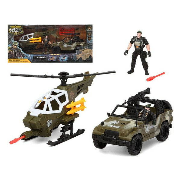 Bil Special Combat (45 x 19 cm)-Leksaker och spel, Fordon-BigBuy Fun-peaceofhome.se